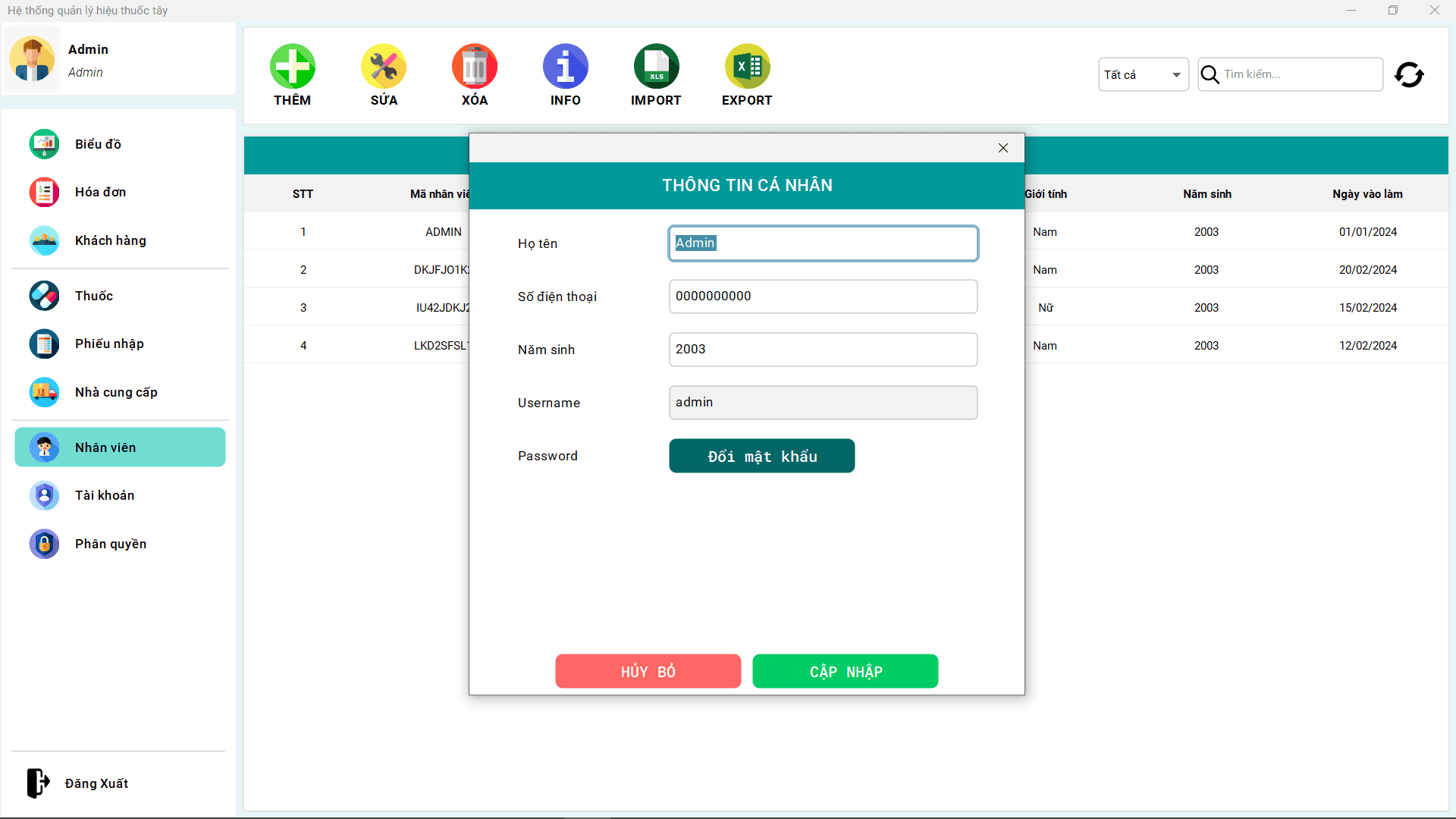 Pharmacy management system